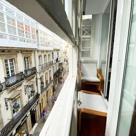 Apartman Apartamento 2h 2b En El Centro Con Garaje A Coruña